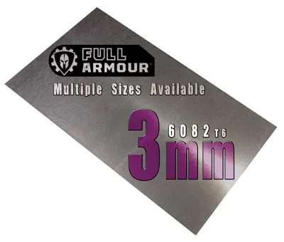 Obrázek produktu pro Hliníková deska, tloušťka 3 mm - rozměry 20 x 10 cm - tenká deska