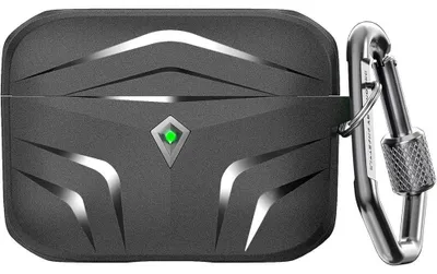 Produktbild von Ahastyle Airpods Pro 2019 Robustes Antichoc TPU Hülle Schwarz kompatibel mit Ladecase