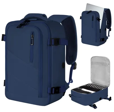 Image de Solidchoice - Sac à dos de cabine, dimensions 40x20x25 cm, idéal pour les voyages et le sport