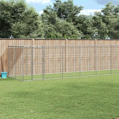 Immagine prodotto di Cuccia per cani da esterno con tetto Acciaio zincato 26,62 m²