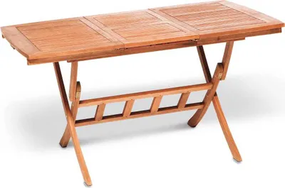 Produktbild von Merxx Klapptisch ausziehbar - Eukalyptusholz - 25914-011