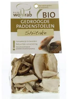 Productafbeelding van Pilze Wohlrab Shiitake Gedroogd (20 gr)