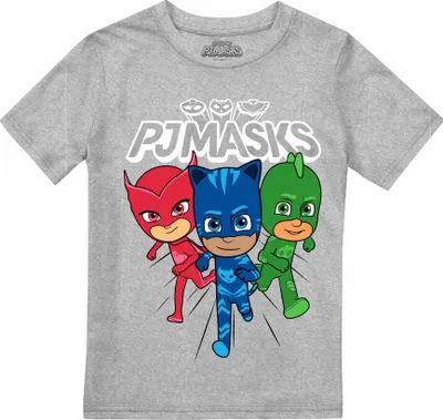 Produktbild von PJ Masks - "Heroes Trio" T-Shirt für Jungen TV2607 (116) (Grau)