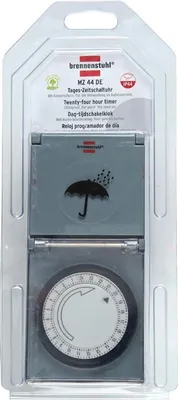 Produktbild von Brennenstuhl Mechanische Zeitschaltuhr MMZ 44 IP44, 1506460