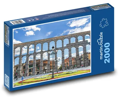 Zdjęcie produktu dla Puzzle 2000 Akwedukt Segowii - Hiszpania - martinpuzzle