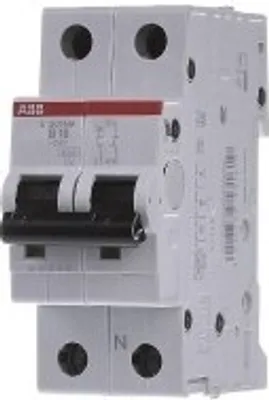 Produktbild von ABB Stotz-Kontakt S201-B16NA , Sicherungsautomat B-Char., 6 kA, 16 A, 1P+NA , 2CDS251103R0165