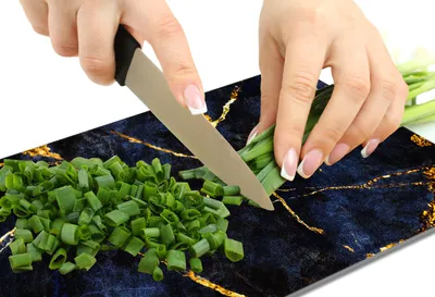 Obrázek produktu pro SKLENĚNÉ KRÁJECÍ PRKÉNKO 30x52 Mramor
