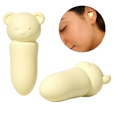 Produktbild von 5pcs Ohrstöpsel 40 dB – Silikon,wiederverwendbar, ergonomisch, Schlafen, Lernen, Arbeiten, Reisen, mit Aufbewahrungsbox