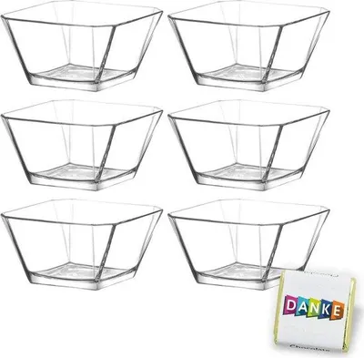 Produktbild von Glashochzeitservice-Set für Desserts und Tafeldekoration