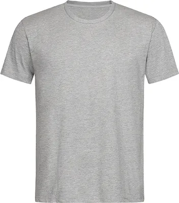 Produktbild von Stedman ST7000 | Uni Lux T-Shirt Uni Rundhals - Farbe: Grey Heather - Größe: 5XL