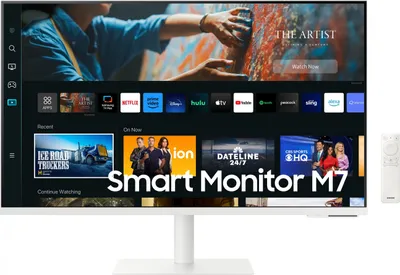 Produktbild von Samsung S32CM703UU Computerbildschirm 81,3 cm (32") 3840 x 2160 Pixel 4K Ultra HD LED Weiß
