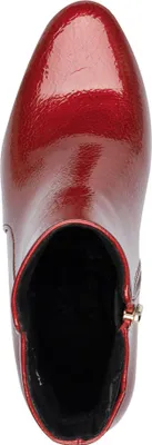 Produktbild von MARCO TOZZI Damen Stiefelette Glanz Ankleboots 2-25302-45, Größe:37 EU, Farbe:Rot