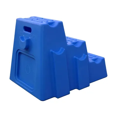 Produktbild von Aufstiegshilfe "3 Steps" und Hindernisblock Farbe - Dunkelblau