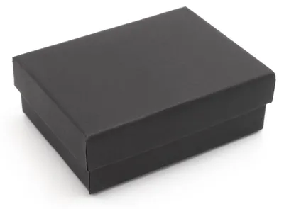 Produktbild von Vintageparts Geschenkbox Schwarz Samtinlay 9x7x3cm, 1 Stück