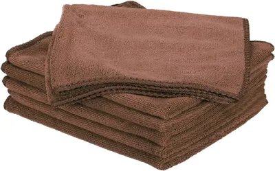 Produktbild von Reinigungstuch 6 Stück Mikrofaser-Reinigungstücher 40 cm x 40 cm, multifunktionale Reinigungstücher, wiederverwendbar, saugfähige Tücher für