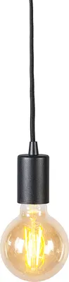 Produktbild von Smarte Hängelampe Schwarz inkl  WiFi G95 Facil