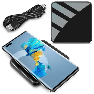Produktbild von Qi Ladestation für Gigaset GX6 Pro GX4 Pro GS5 Induktives Ladegerät 15W Ladepad