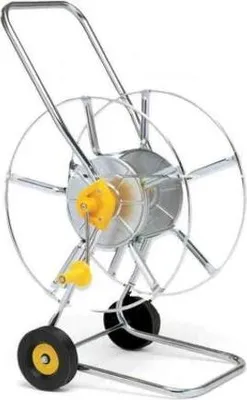 Imagen del producto de Carrete para manguera Wolf-Garten 'Maxi De Luxe' WS 80 Z, con tambor grande para 80 metros de diámetro 13 mm (1/2") o 50 metros de diámetro 19 mm (3/4")