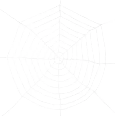 Produktbild von Boland Spinnennetz Weiß Ø 275 cm Halloween Dekoration