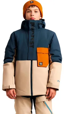 Immagine prodotto di Giacca da sci/snowboard per ragazzi PROTEST PRTDylans JR, colore blu/beige, taglia 152