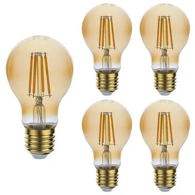 Produktbild von Optonica E27 LED-Lampe A60 8W 720lm 2700K warmweiß 5 Stück