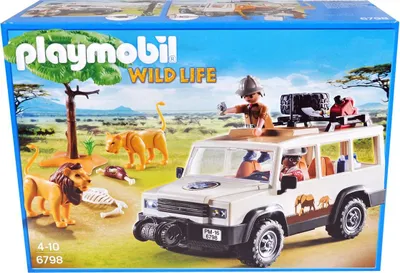 Immagine prodotto di PLAYMOBIL® 6798 Wild Life Safari veicolo fuoristrada con verricello