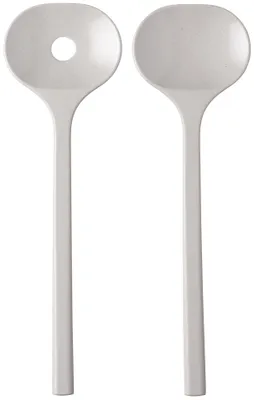 Immagine prodotto di salatbesteck bloom 2-teilig - bianco ghiaia