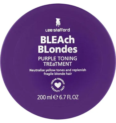 Productafbeelding van Lee Stafford Bleach Blondes Purple Toning Mask (200 ml)