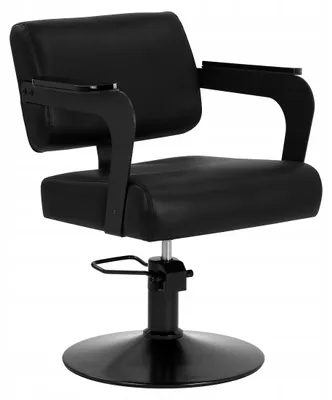 Produktbild von Friseurstuhl Hair System Jet Noir schwarz