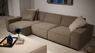 Immagine prodotto di Divano angolare di design, forma a L, per soggiorno, mobili  arredamento moderno