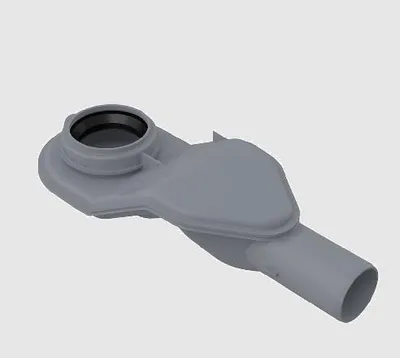 Obrázek produktu pro Alcadrain Odtokové žlaby - Sifon pro žlab APZ2012, APZ2022, extra nízký, DN40 P142