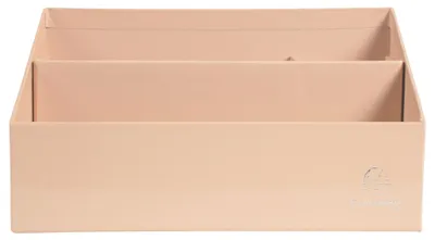 Produktbild von Exacompta 67961D Sorter Briefständer 3 Fächer Karton Korallenrot 250x100x140 mm