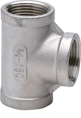 Produktbild von Edelstahl Fitting T-Stück 1 Zoll Gewindefitting