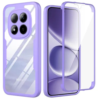 Obrázok produktu pre Techsuit – ColorVerse 360 Series + Screen Protector 360° ochranné puzdro s ochranou displeja pre Xiaomi Redmi Note 15 Pro 5G – fialové
