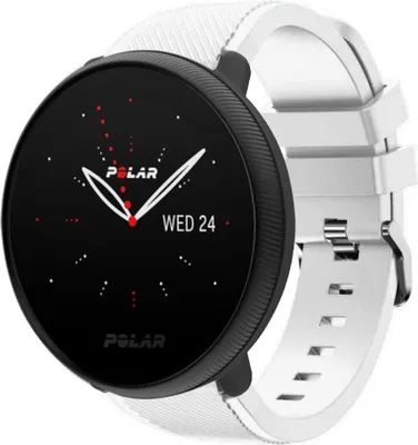 Produktbild von Strap-it Polar Ignite 3 Silikonarmband (Weiß)