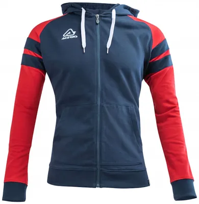 Produktbild von Acerbis Kemari Hoodie Farbe: Dunkelblau/Rot, Grösse: XL