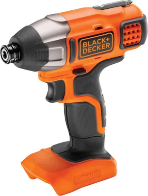 Obrázok produktu pre Black & Decker BDCIM18N-XJ, Rázový uťahovák, Čierna, Oranžová, 3000 ot/min, 155 Nm, Batérie, 18 V