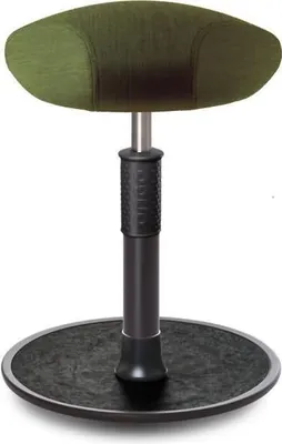 Produktbild von Sitz- Stehhocker Free Regular Triangel kvadrat Remix Olive schwarz /schwarz.