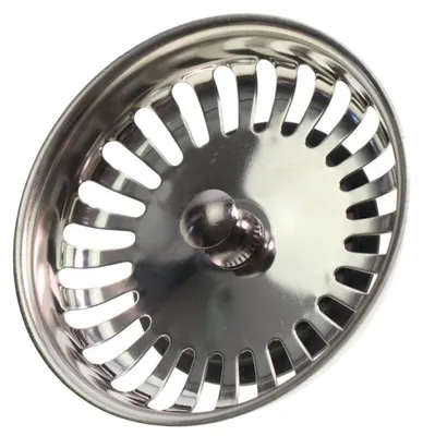 Produktbild von Blanco 125561 Siebkörbchen 82mmØ mit Hubstange 8x24mm für Spülbecken