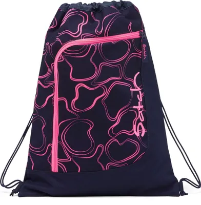 Produktbild von Satch Sportbeutel Pink Supreme, am Rucksack fixierbar, Reißverschlussfach
