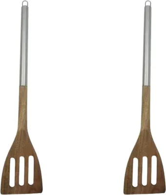 Image de Set de 2 ustensiles de cuisine spatule en bois Fackelmann Synthesis