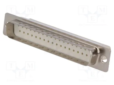 Obrázek produktu pro 1x D-Sub konektor: 37pin, 250V, pro vodiče, samice, 3A, 30mΩ, MHDBC37SP-NW, řada D-Sub