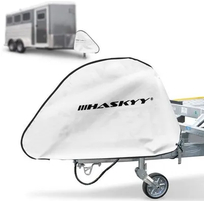 Productafbeelding van disselafdekking voor caravans en aanhangers, waterdicht