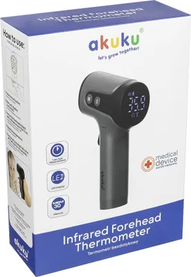 Produktbild von AKUKU Infrarot-Stirnthermometer A0693 berührungslos