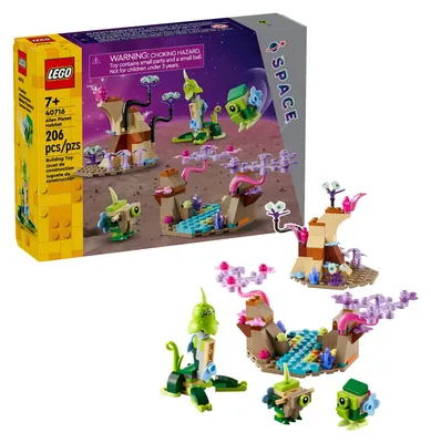 Obrázek produktu pro LEGO Iconic Mimozemšťani na planetě, Sada na stavění, 7 rok/roky, Plast, 206 kusů, 209 g
