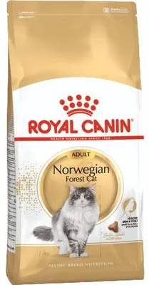 Produktbild von Royal Canin Norwegian Forest Cat Adult, Adult, Norwegische Waldkatze, Geflügel, 2 kg, Antioxidantien enthalten