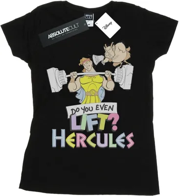 Produktbild von Disney - "Do You Even Lift?" T-Shirt für Damen BI15821 (M) (Schwarz)