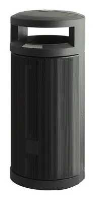Produktbild von Abfallbehälter für draußen mit Dach 120 Liter blau (31019441)