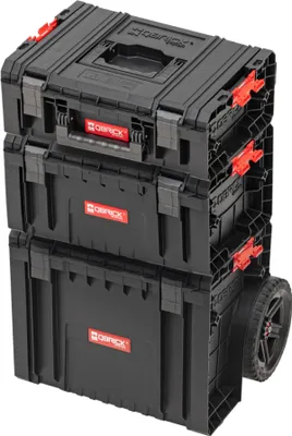 Obrázek produktu pro Qbrick System PRO Set 5 2.0 Plus Sada kufrů na nářadí PRO Cart 2.0 Plus + PRO Toolbox 2.0 + PRO Technician Case 2.0