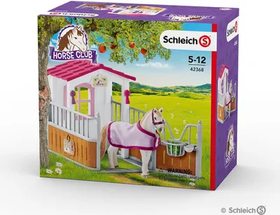 Produktbild von Schleich Pferdebox mit Lusitano Stute; 42368